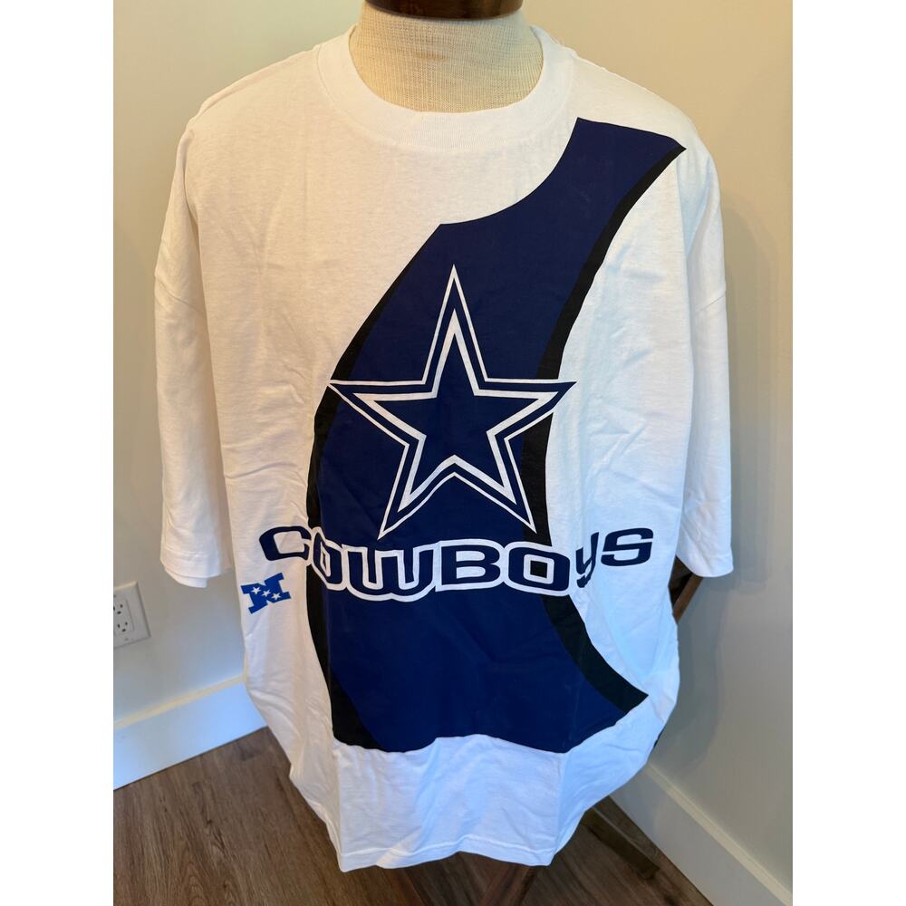 Dallas Cowboys Reebok NFL Team Apparel On Field White Men Short Sleeve Size 2XL